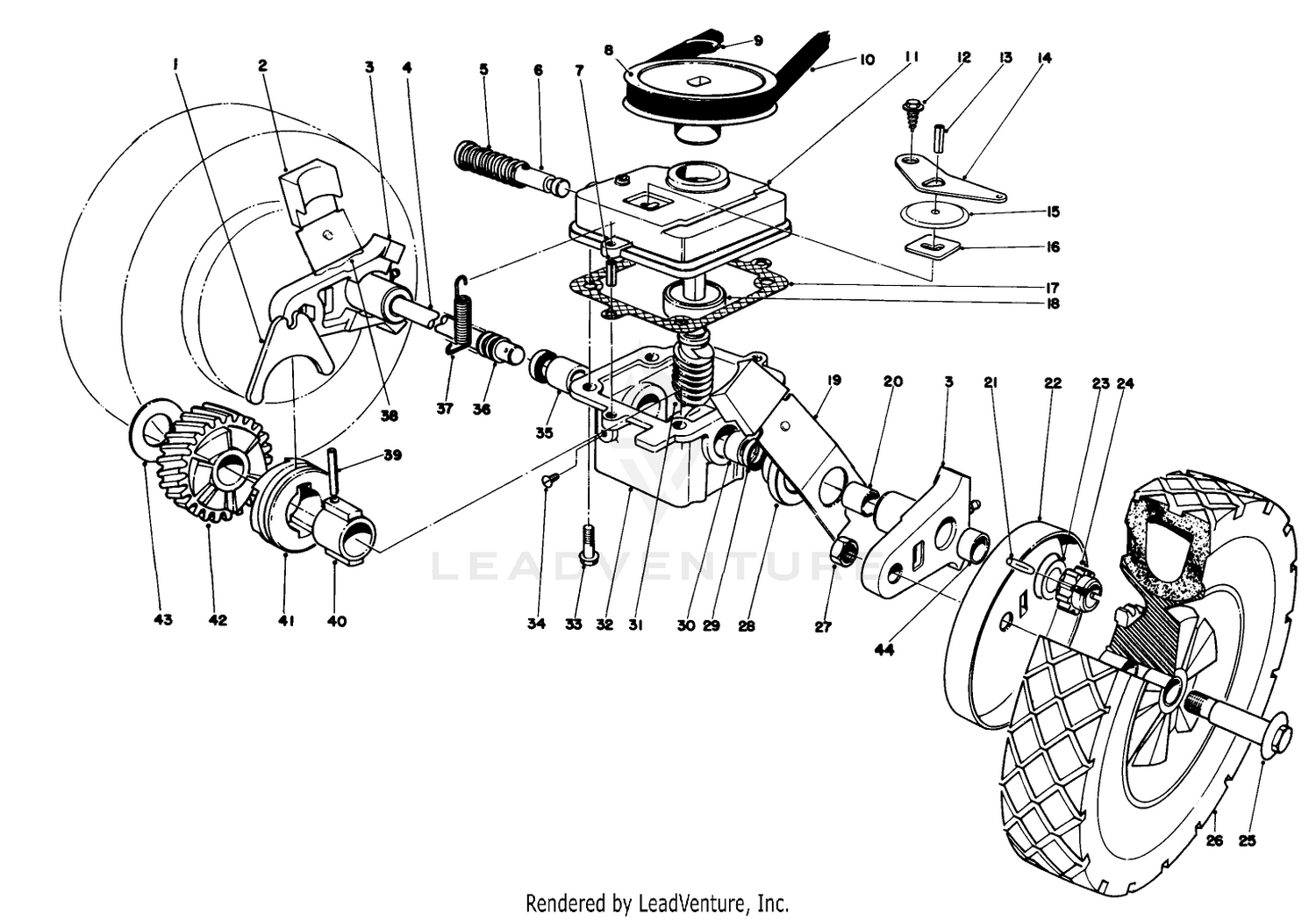 Gear Case Assembly