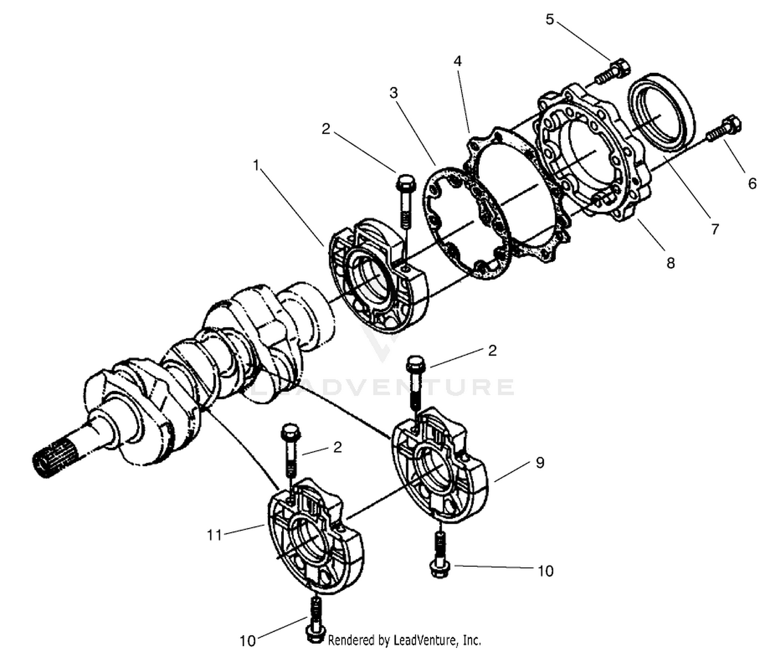 Main Bearing Case Assembly