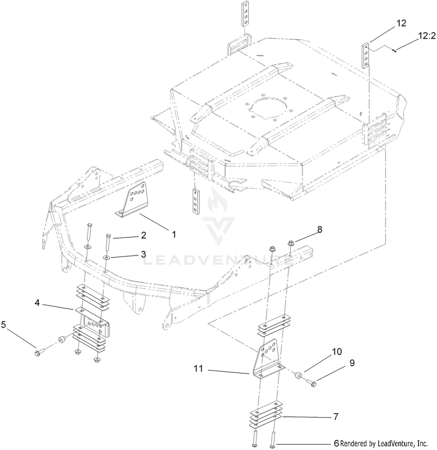 Height-of-Cut Bracket Assembly