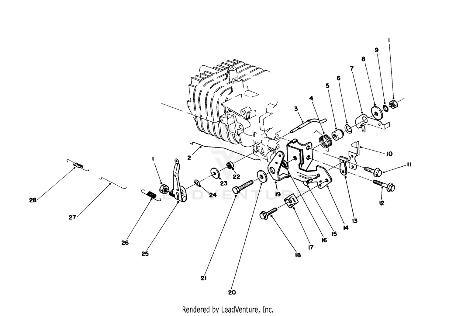 Carburetor Assembly (engine No. 47pg6)