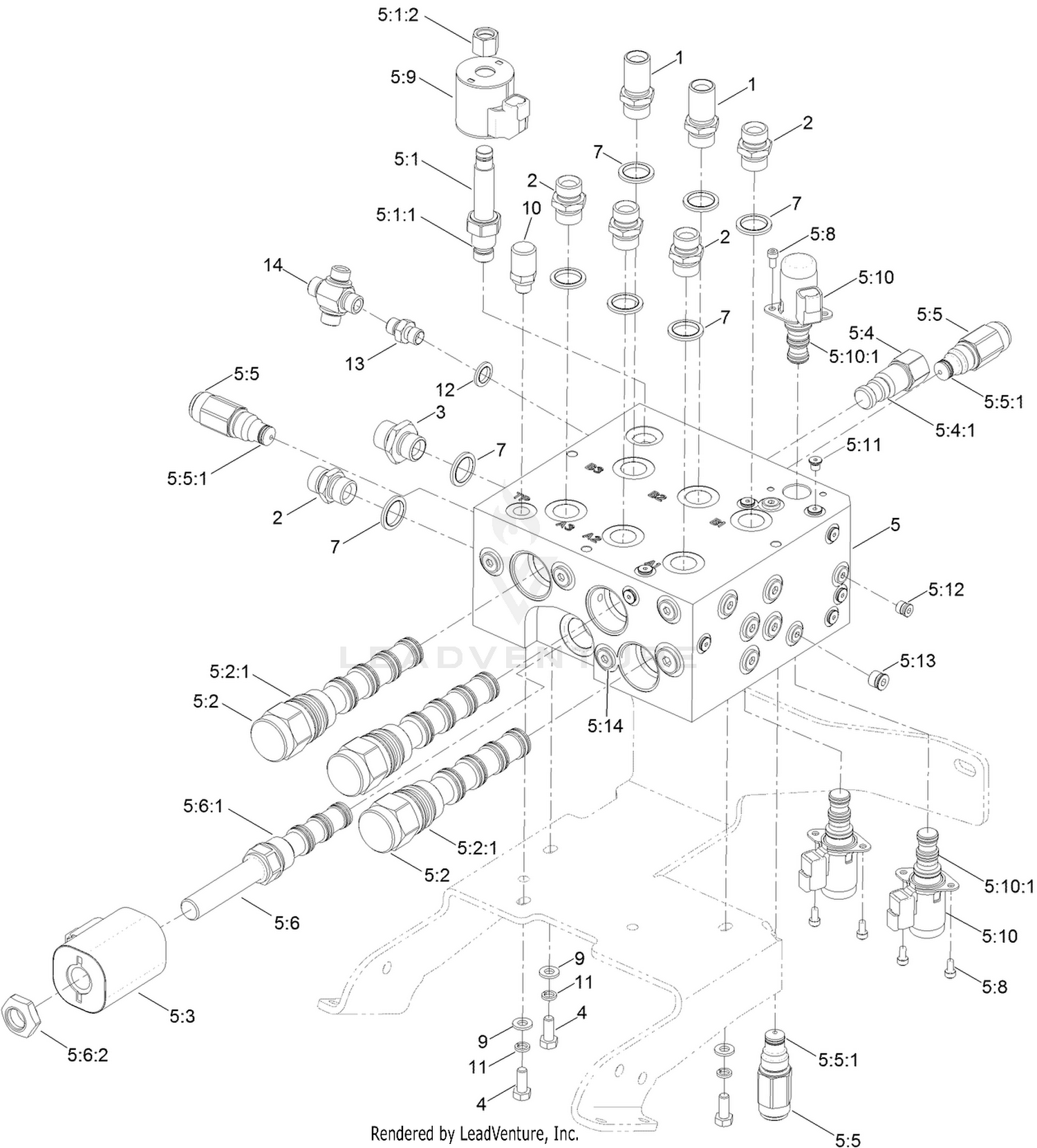 Cutter Control Manifold Assembly