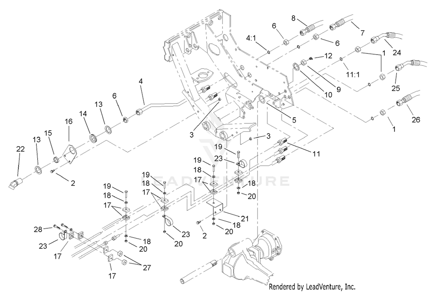 Rear Hydraulic Assembly
