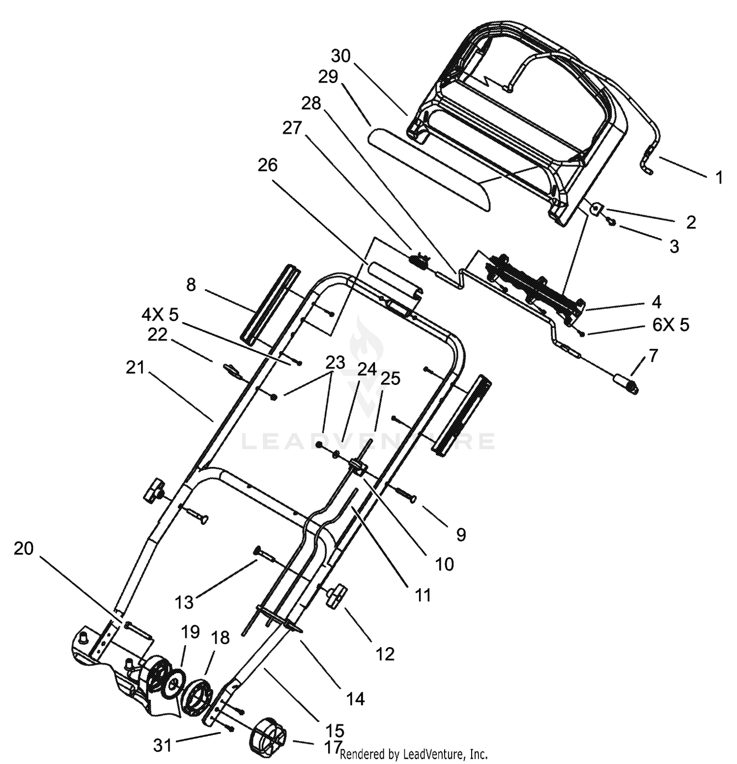 Handle and Control Assembly
