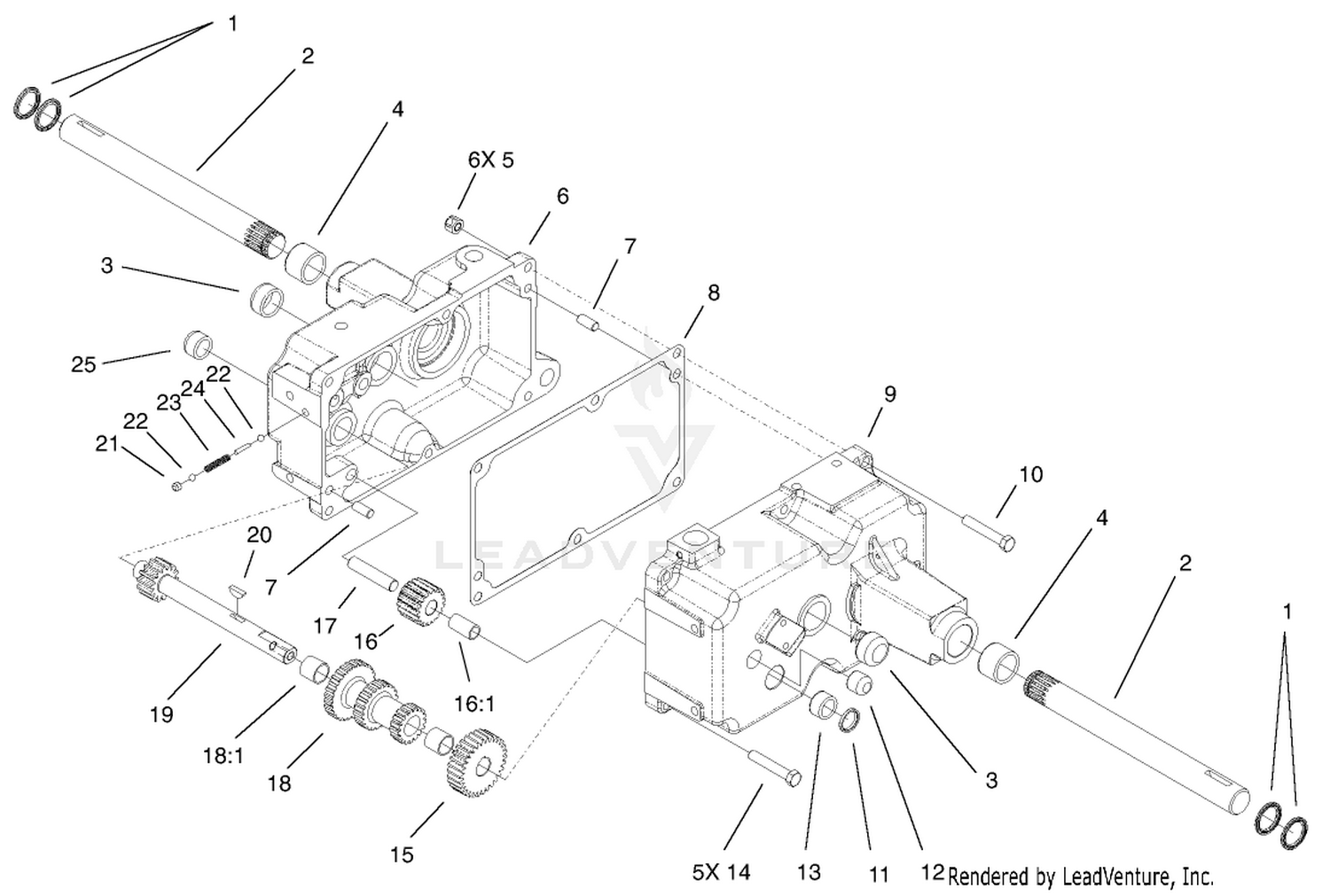 Transmission Case Assembly