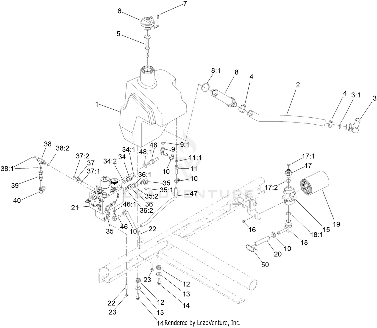 Hydraulic Tank Assembly