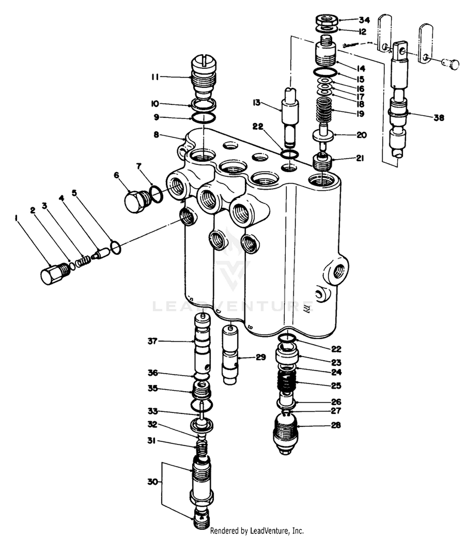 Control Valve Assembly No. 84-6200