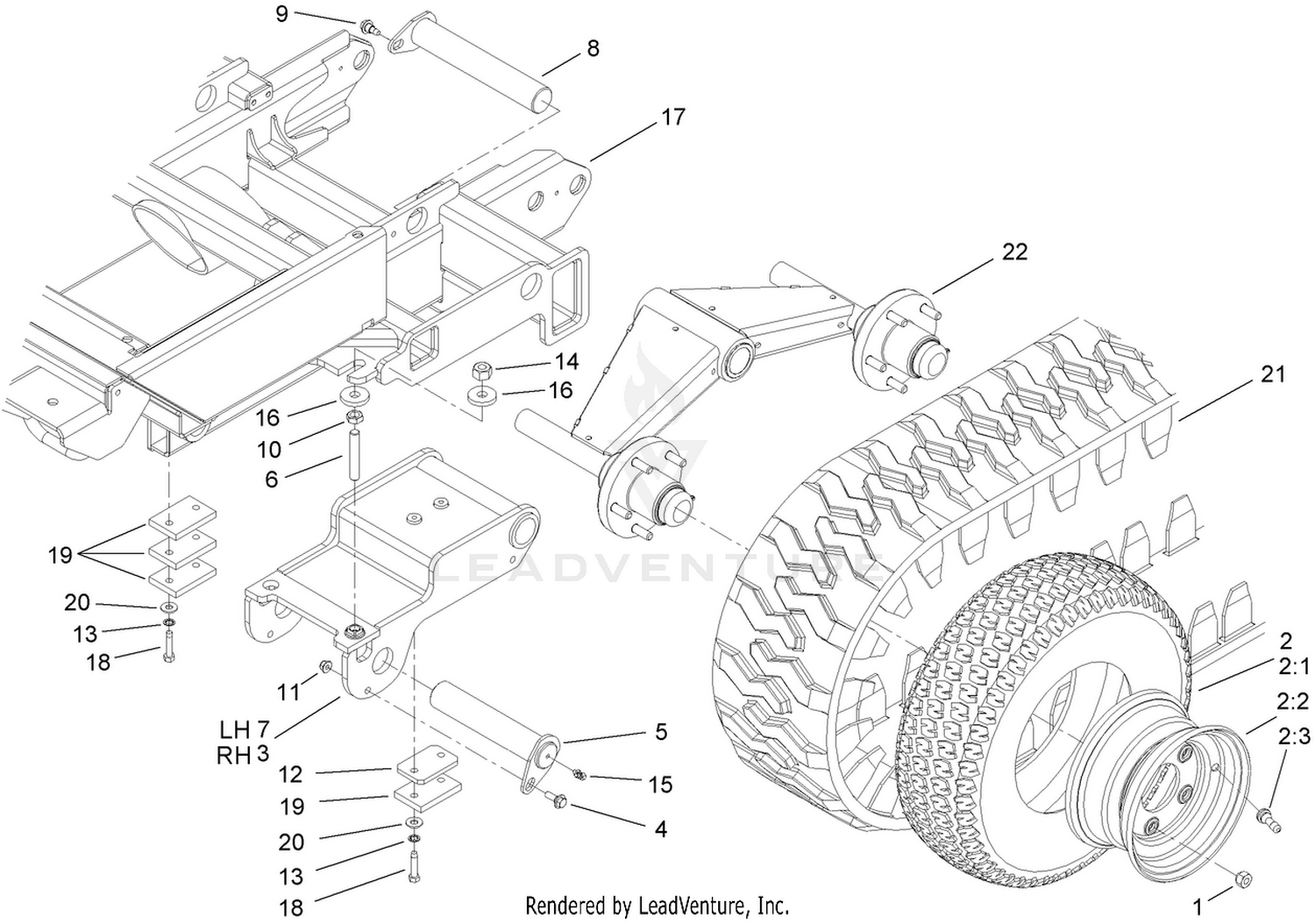 Track and Frame Assembly