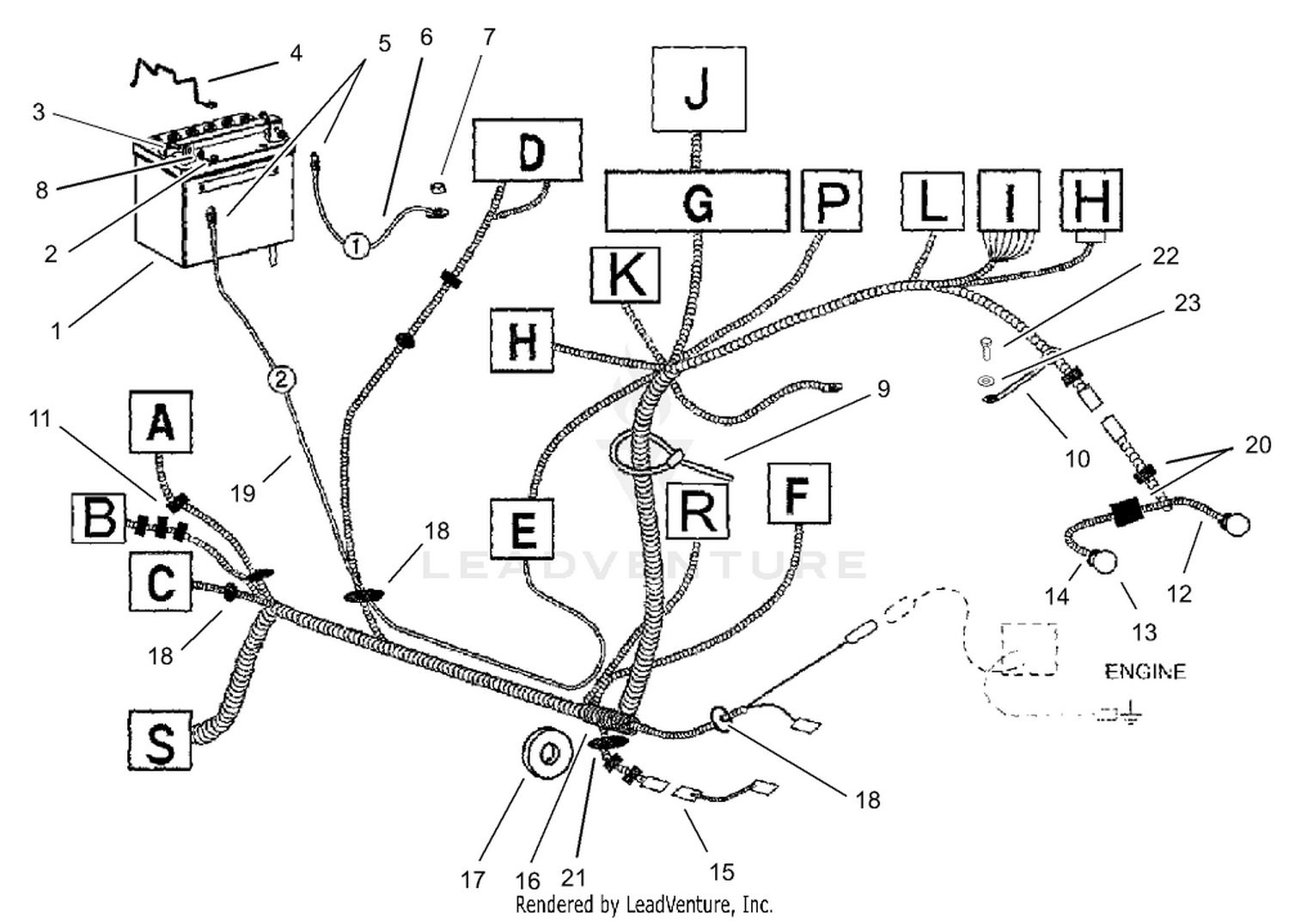 Electrical Wiring Harness Assembly