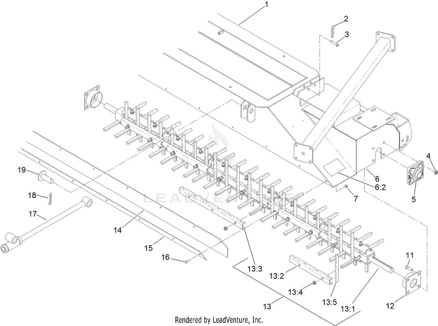 Rotor and Skirt Assembly