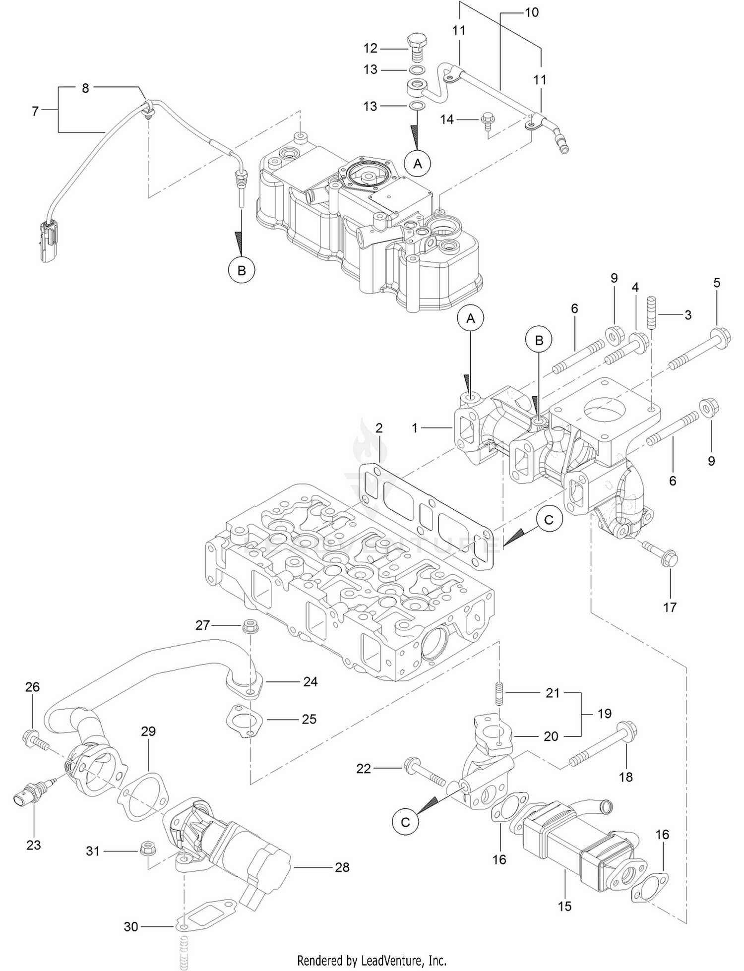 Exhaust Manifold Assembly