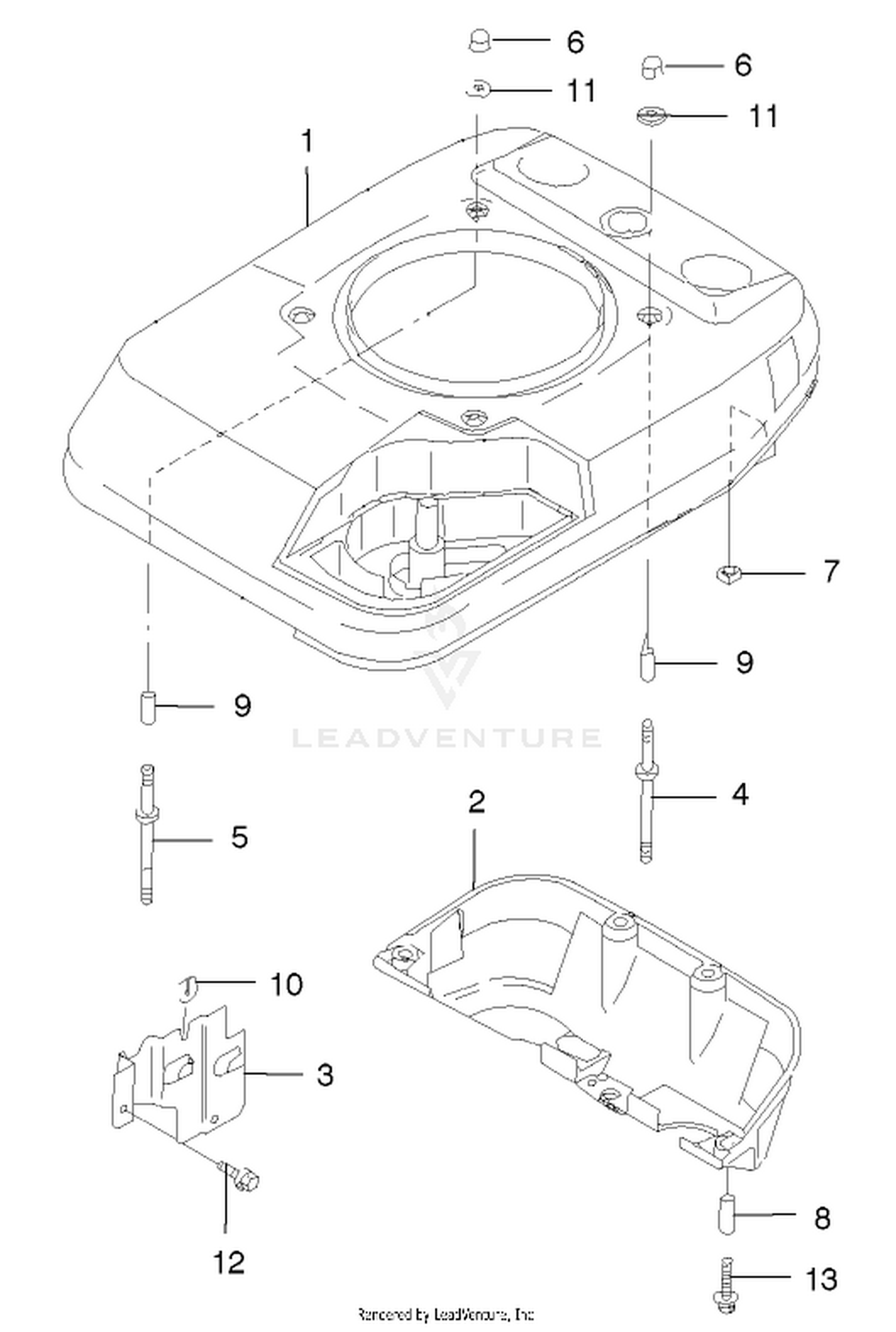 Cover/cooling Assembly