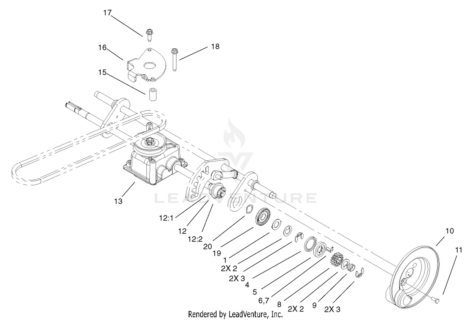 Gear Case and Cover Assembly