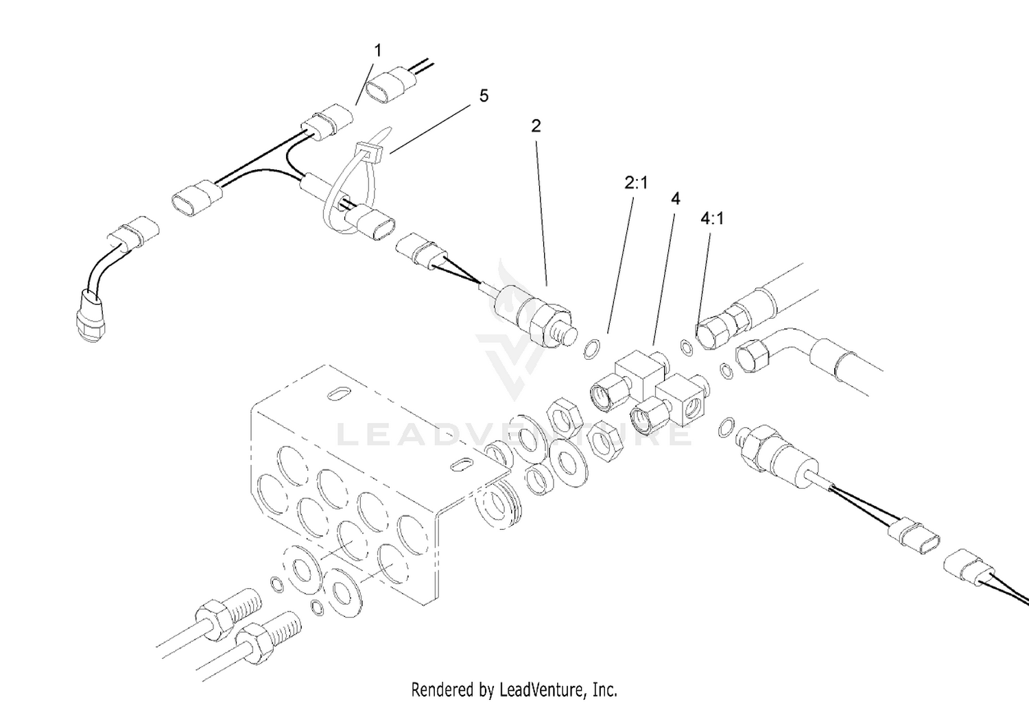 Wing Deck Pressure Switch Assembly
