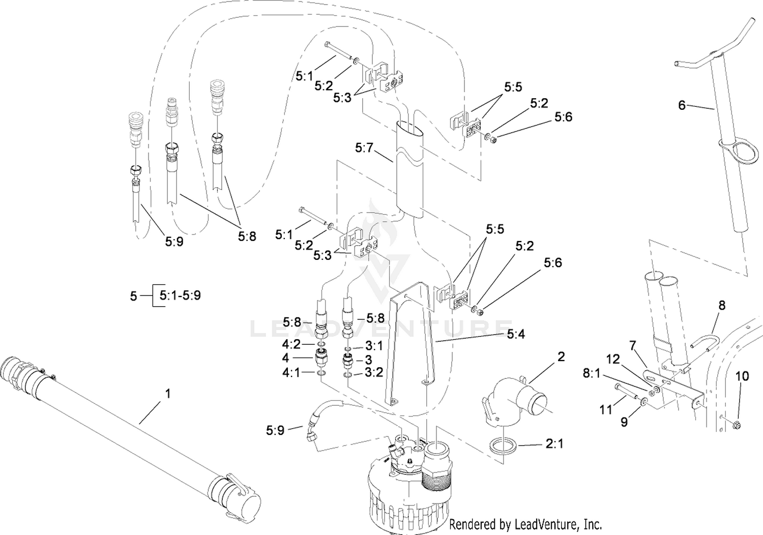 Hose Extension Kit Assembly