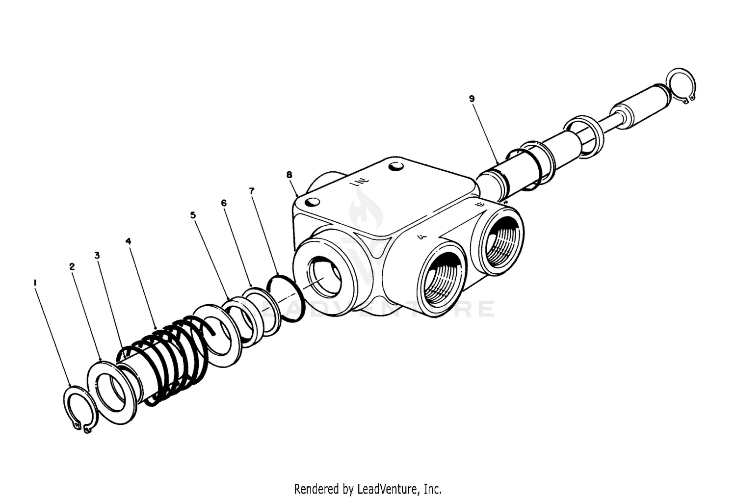 Reel Shut-Off Valve No. 58-5460