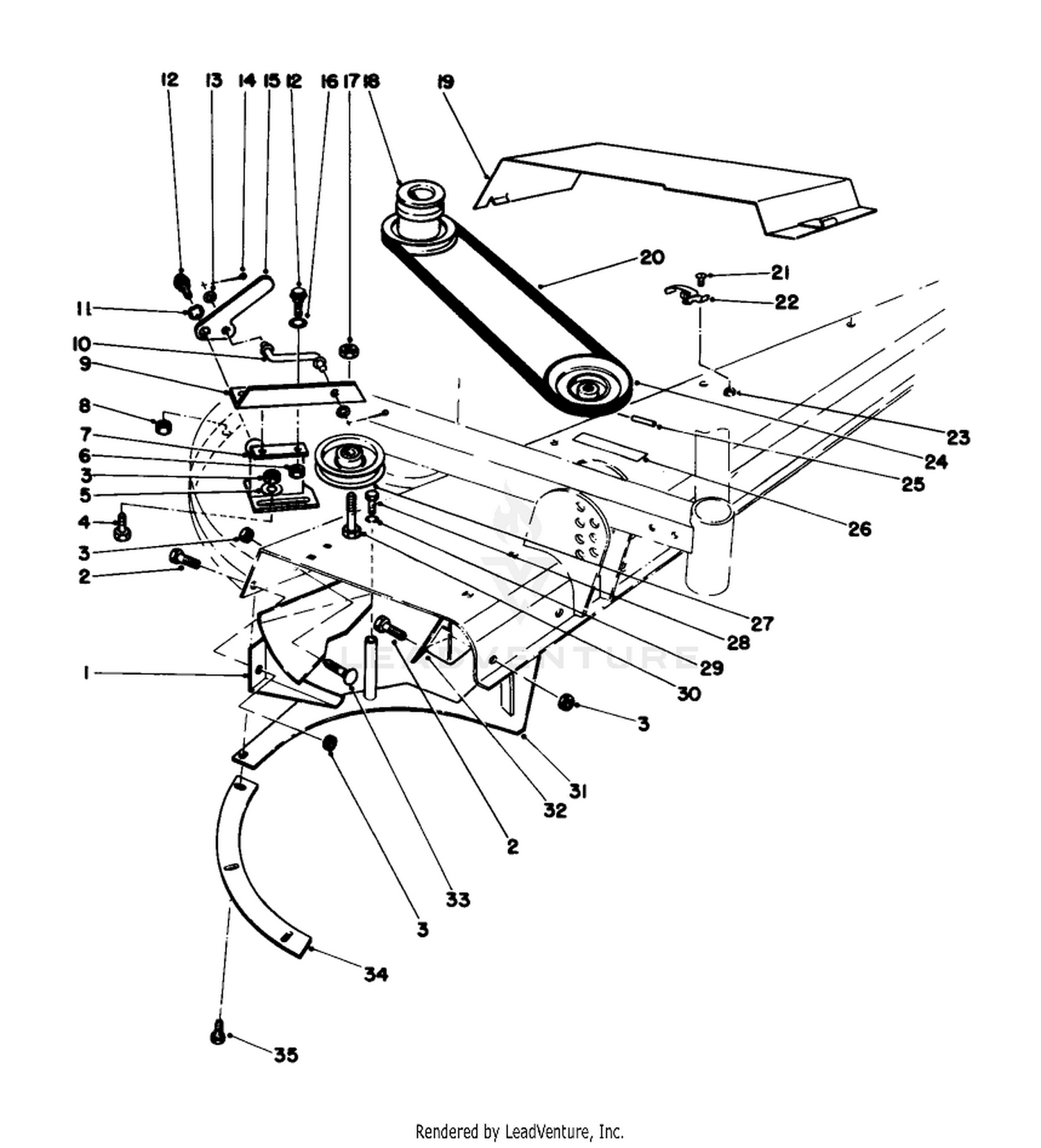 Grass Collection System Model No. 30576 (optional) (continued) 2