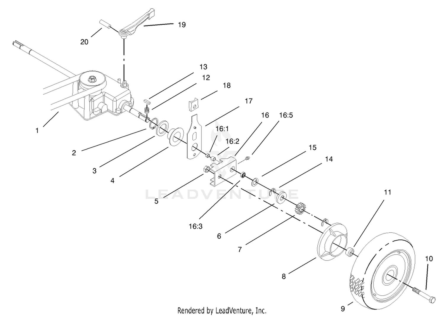 Rear Axle Assembly