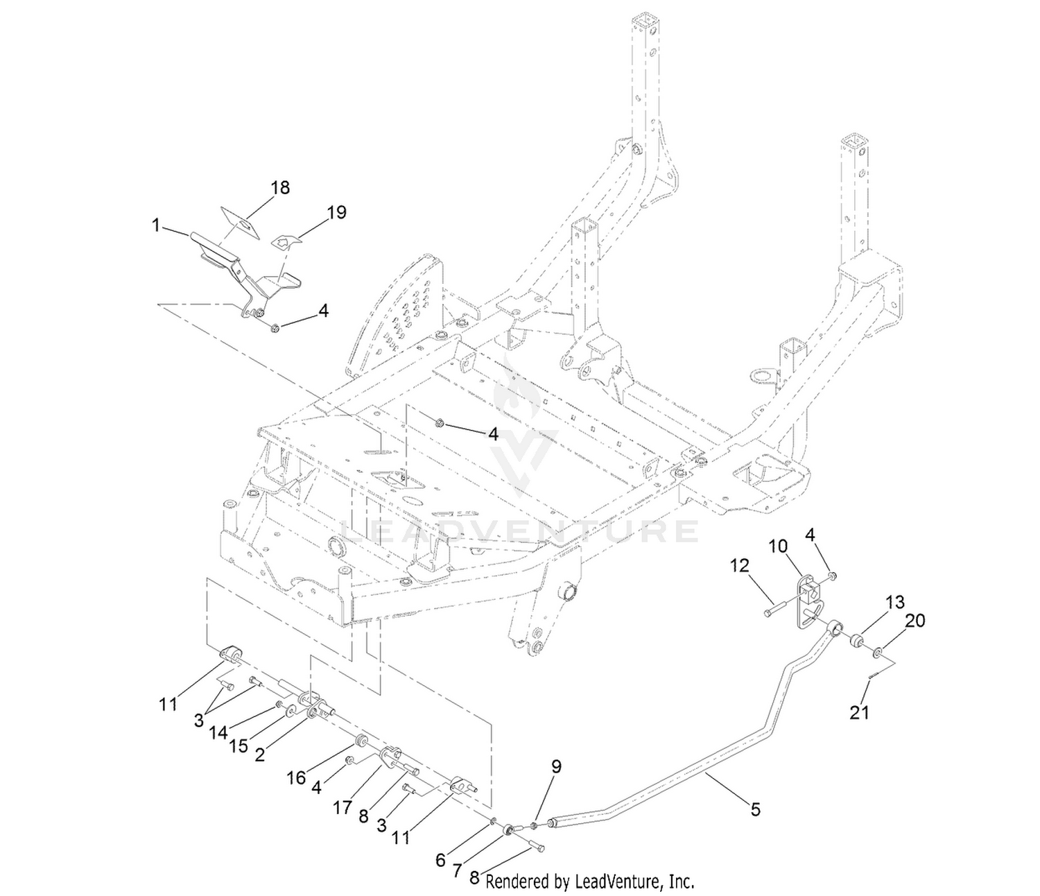 Traction Pedal Assembly