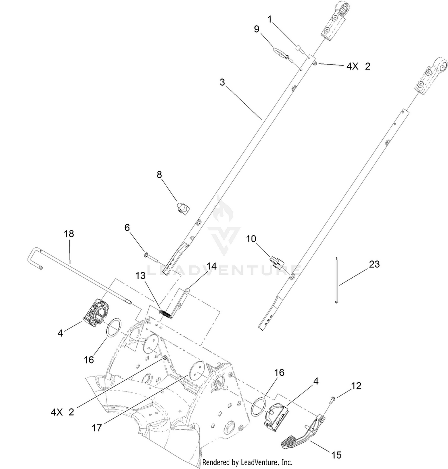 Lower Handle Assembly