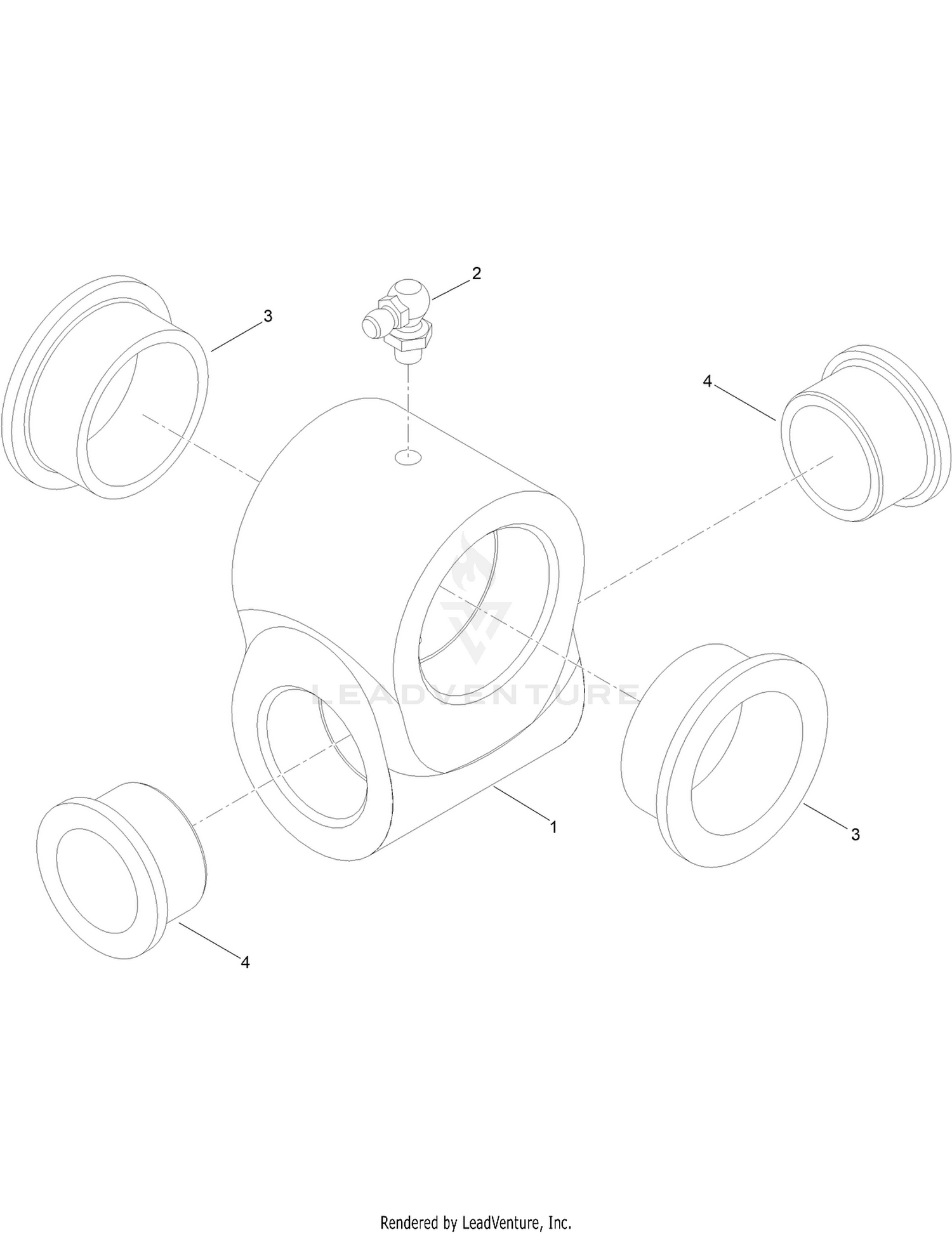 Pivot Hub Assembly No. 138-5253