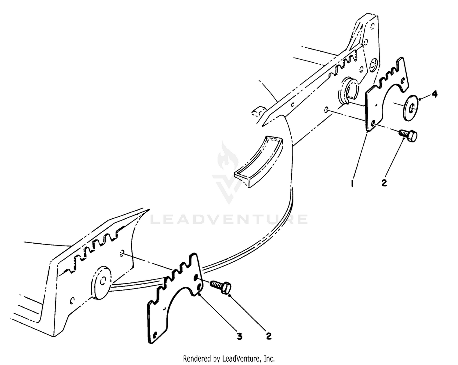 Wear Plate Kit Model No. 49-4080 (optional)