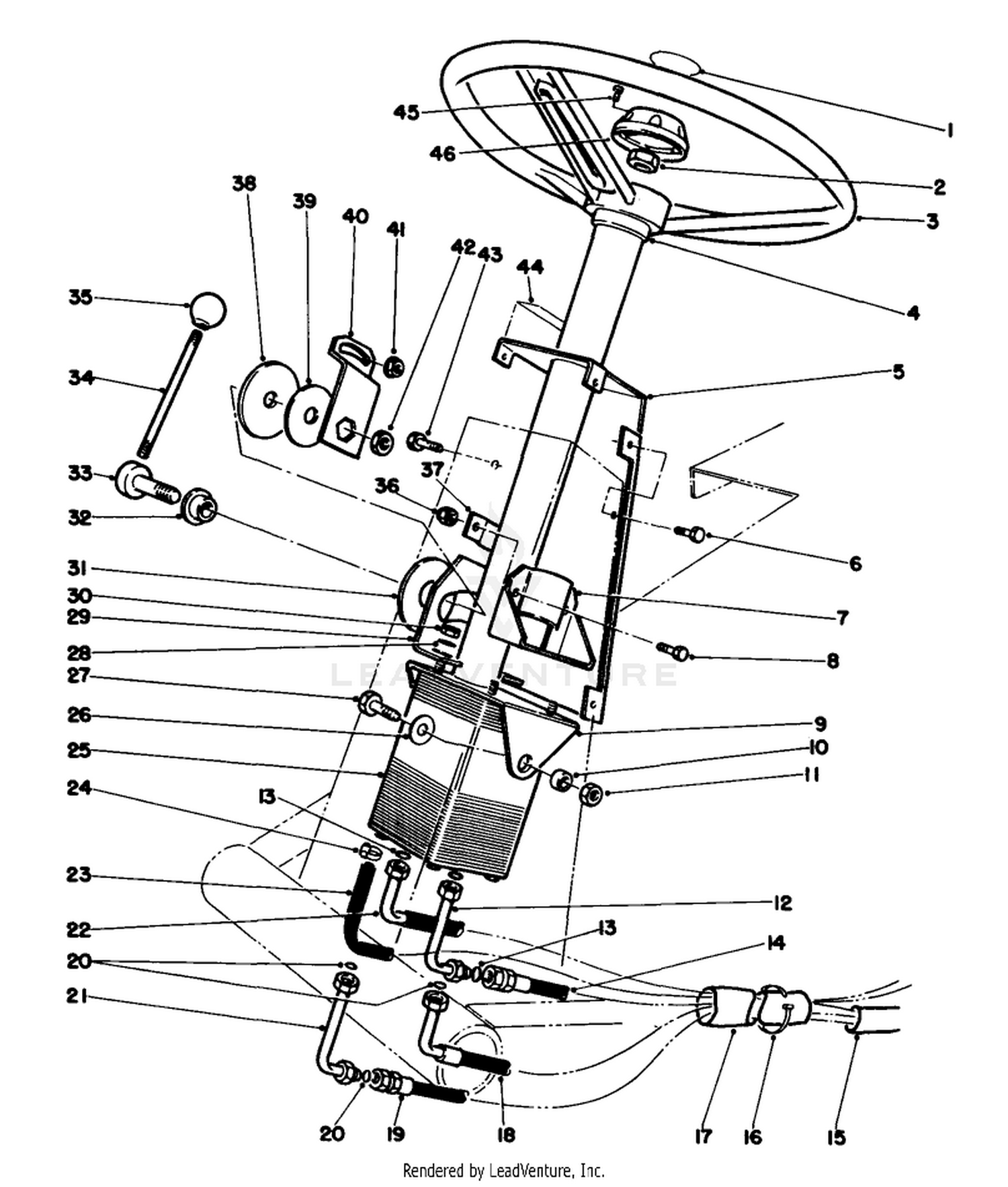 Power Steering Assembly