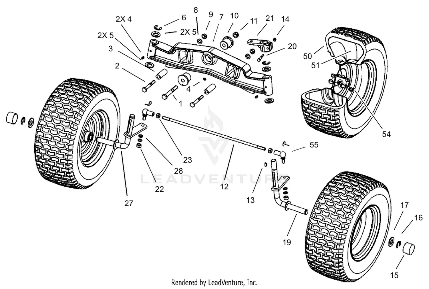 Front Axle Assembly