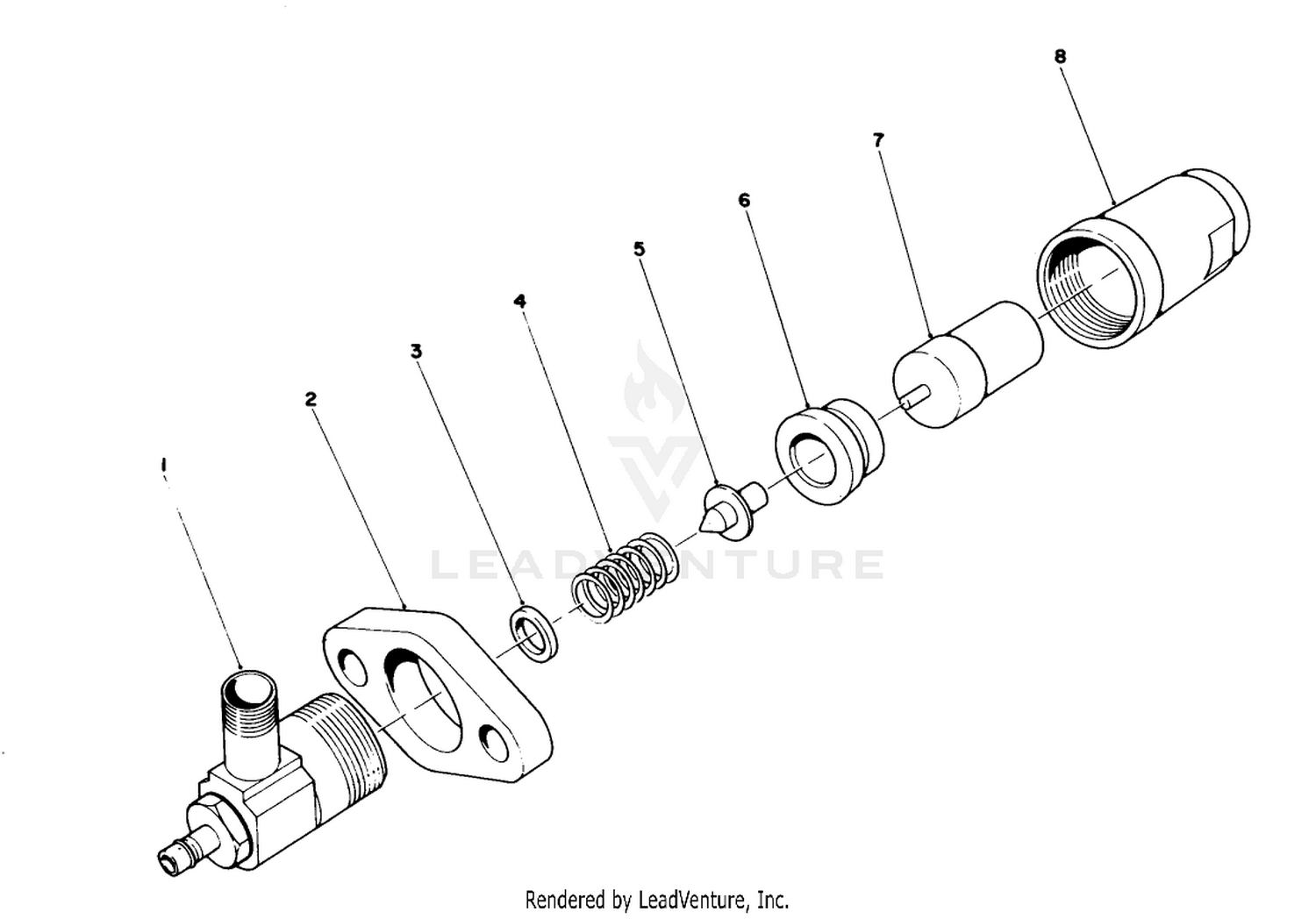 Nozzle  Holder Assembly No. 44-8070