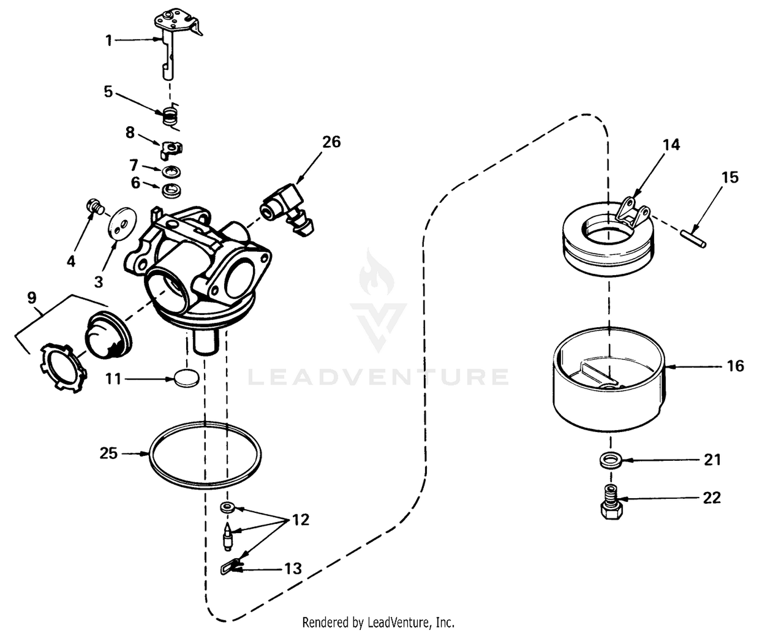 Carburetor No. 632050