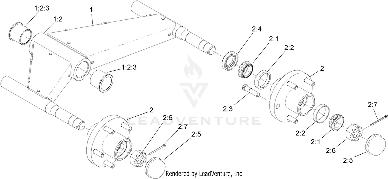 Bogie Assembly No. 112-1693