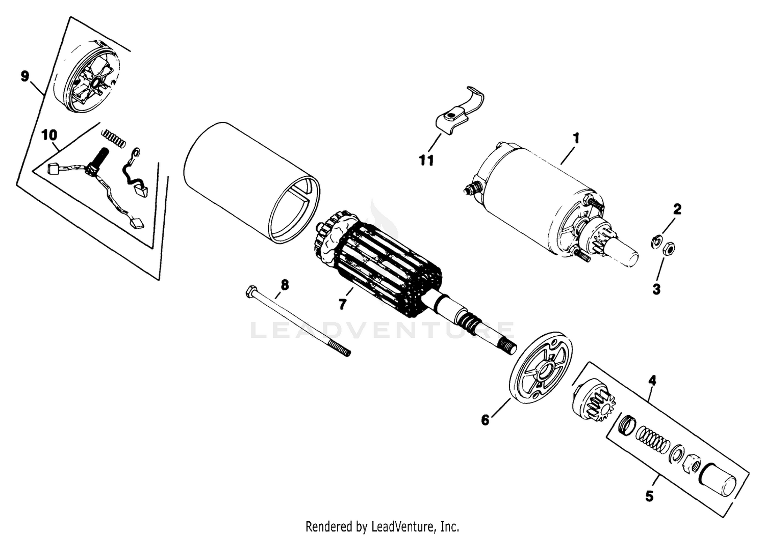 Electric Start Engine Kohler Model No. M18qs-24615 (continued)