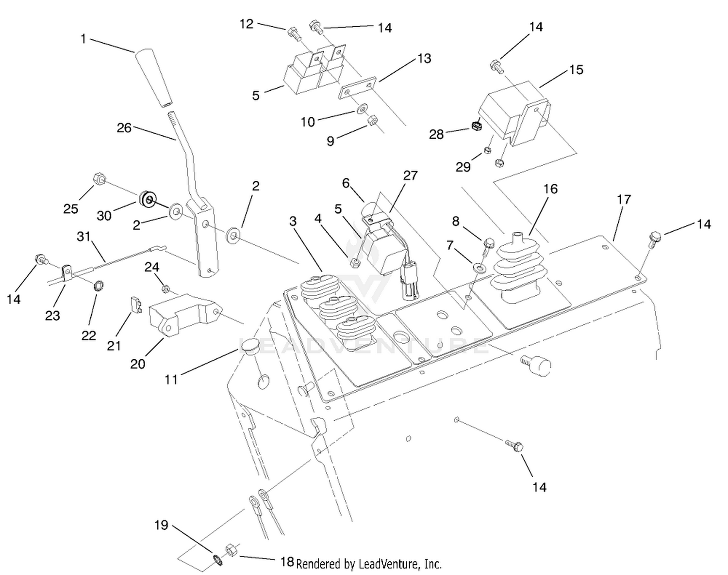 Control Console Assembly