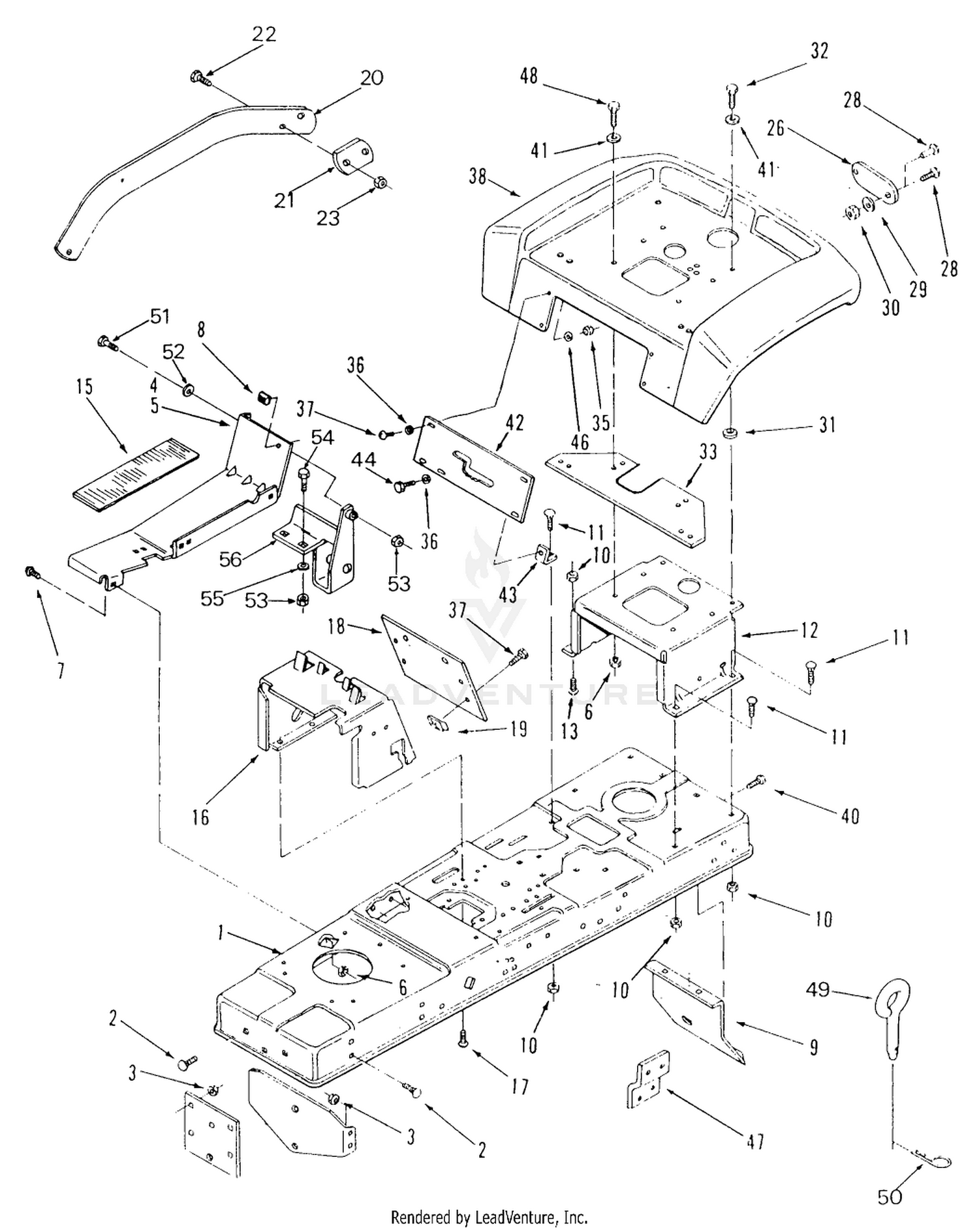 FRAME, SHEET METAL AND COVERS 2