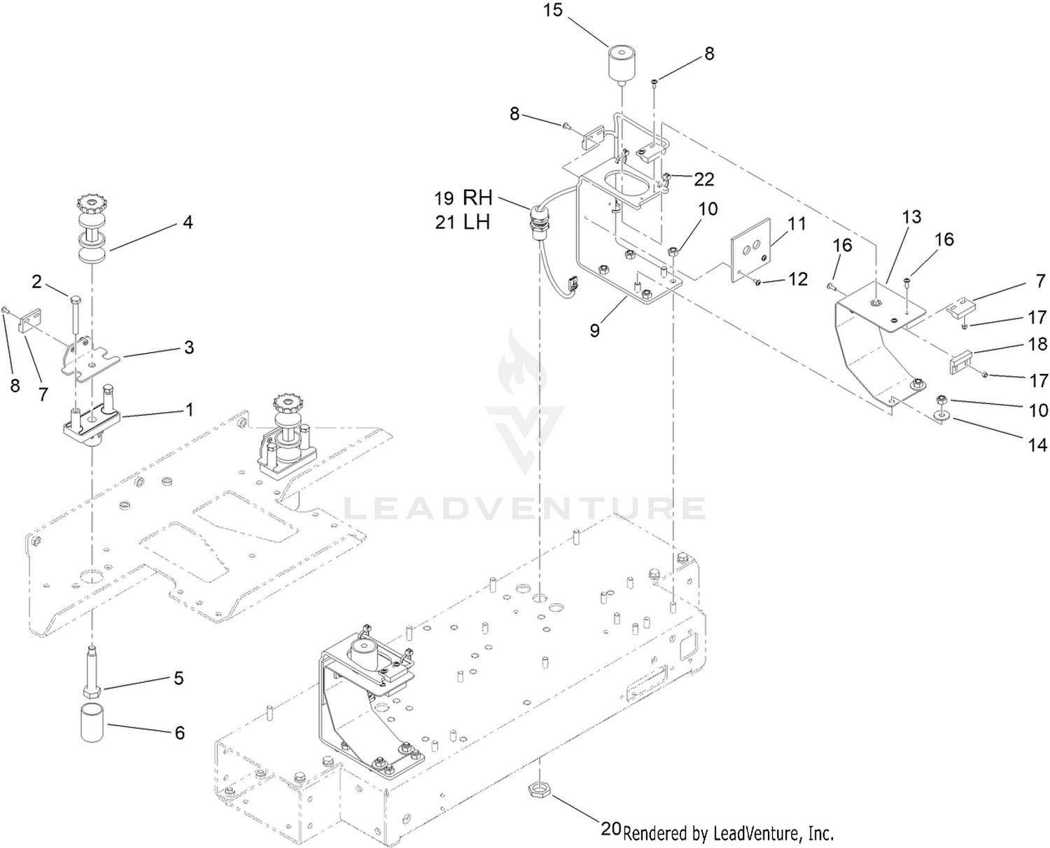 Lift Sensors Assembly