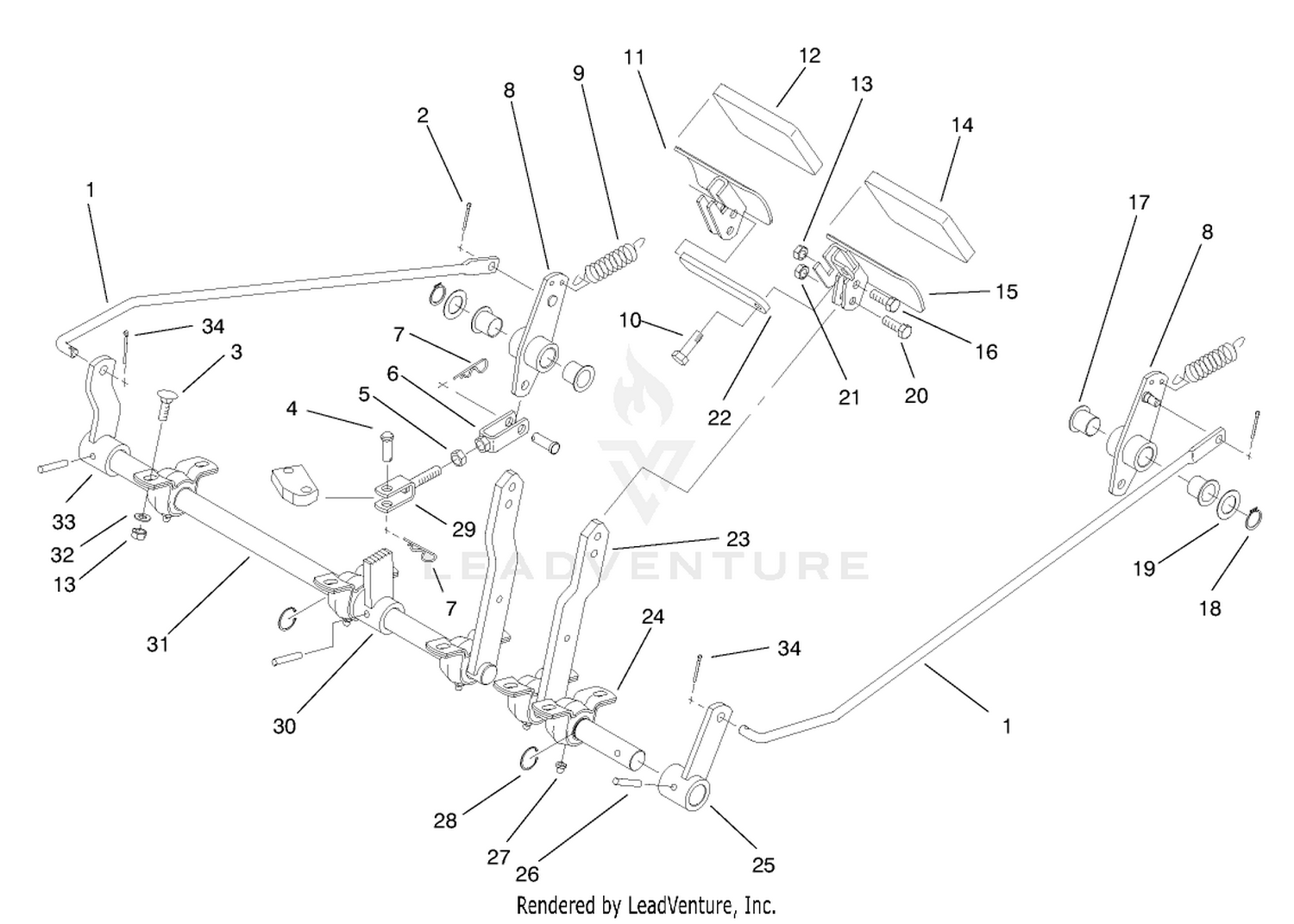 Brake Pedal Assembly