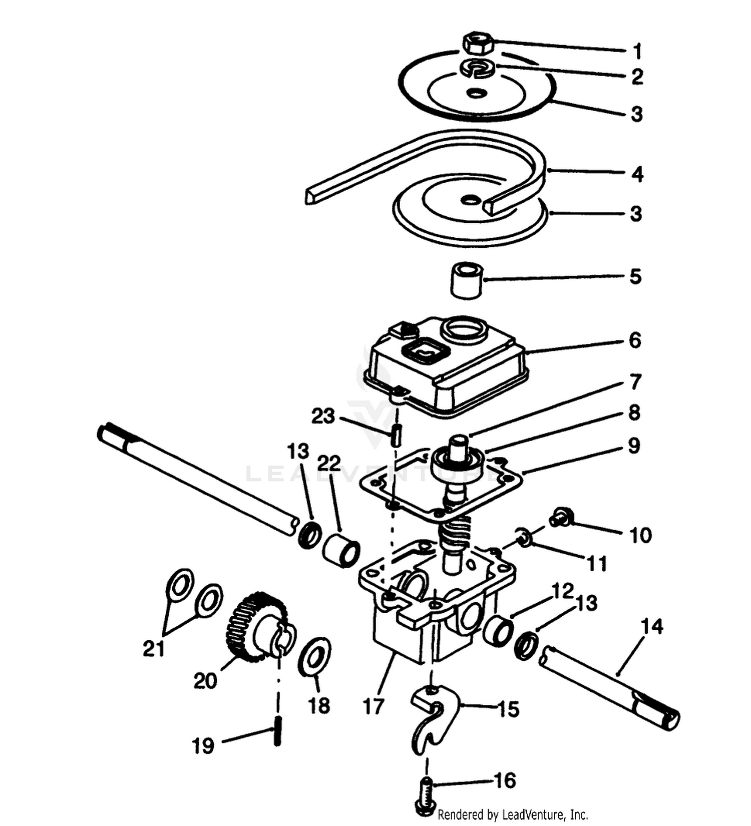 Gearbox Assembly No. 71-8250