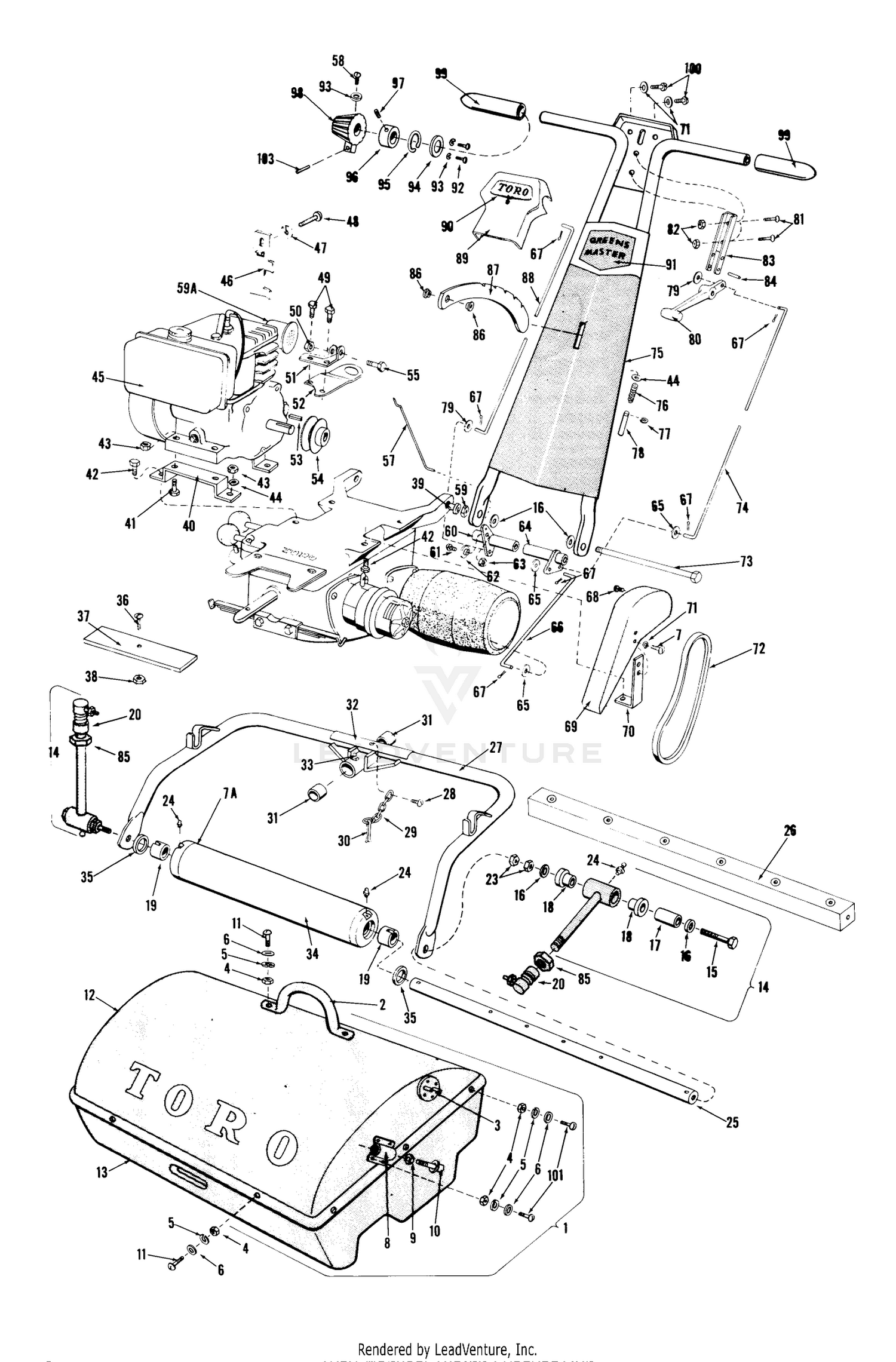 Handle  Yoke Assemblies Parts List