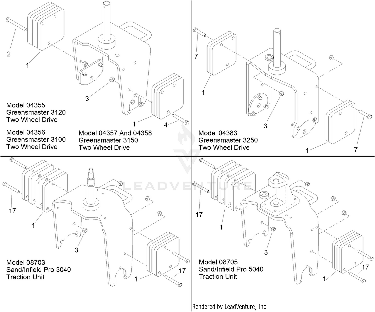 Weight Kit Assembly No. 100-6442