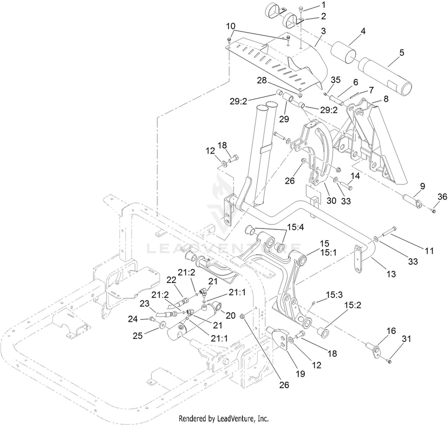 Rear Hitch Assembly