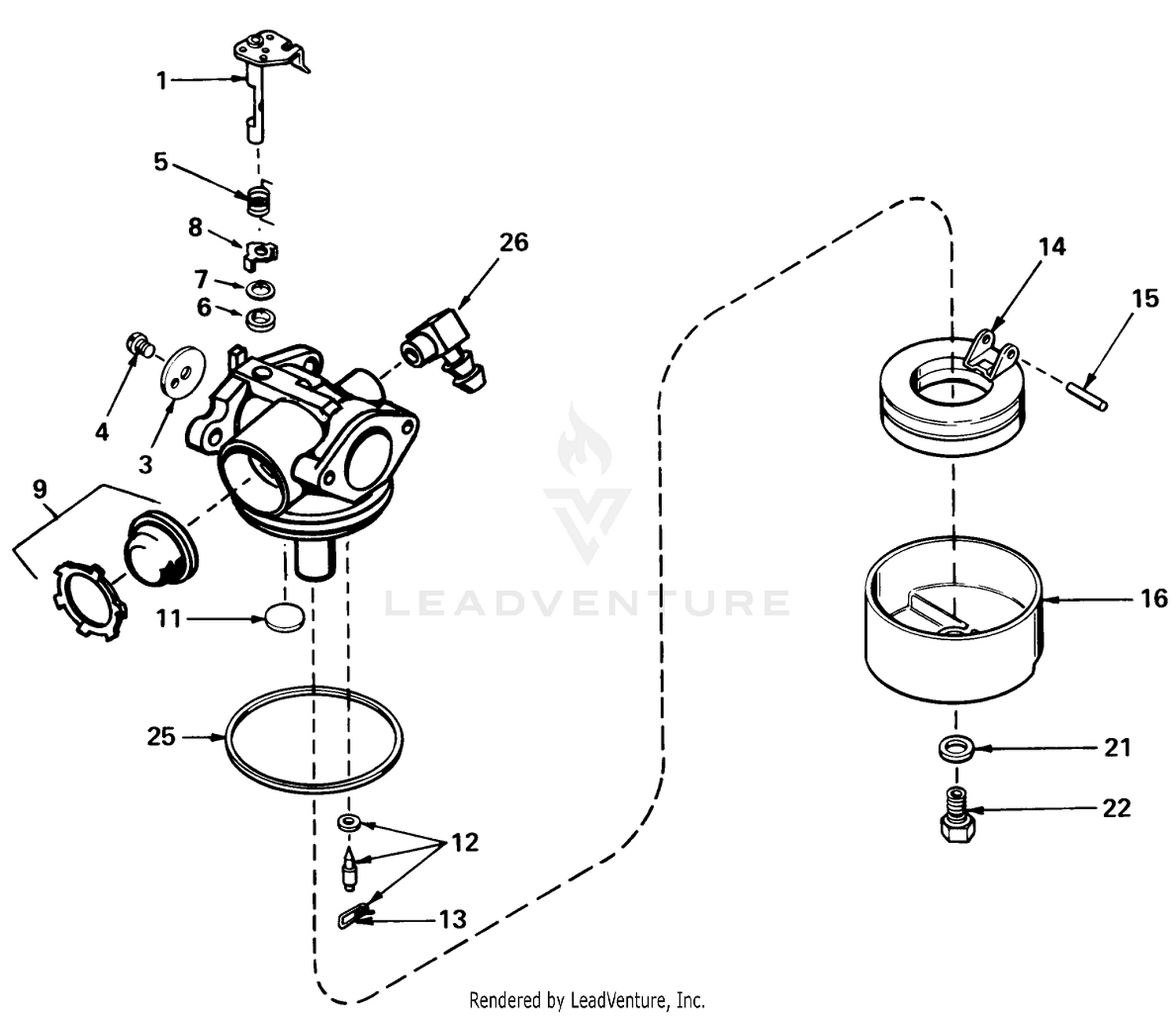 Carburetor No. 632050