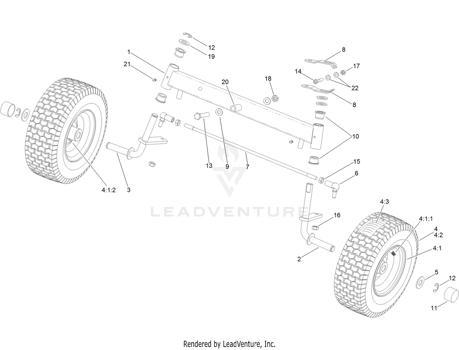 Front Axle Assembly
