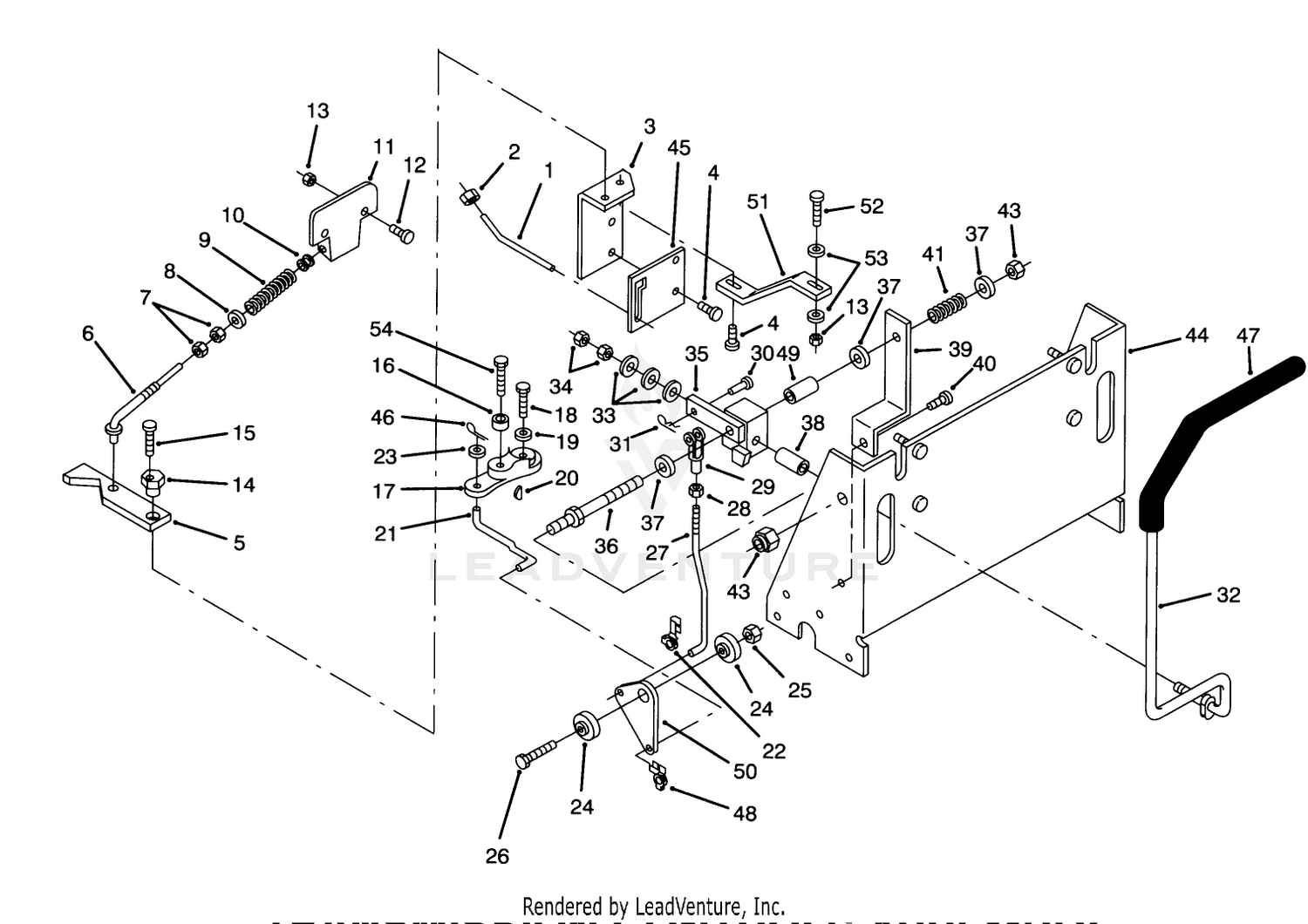 Transmission Controls Assembly