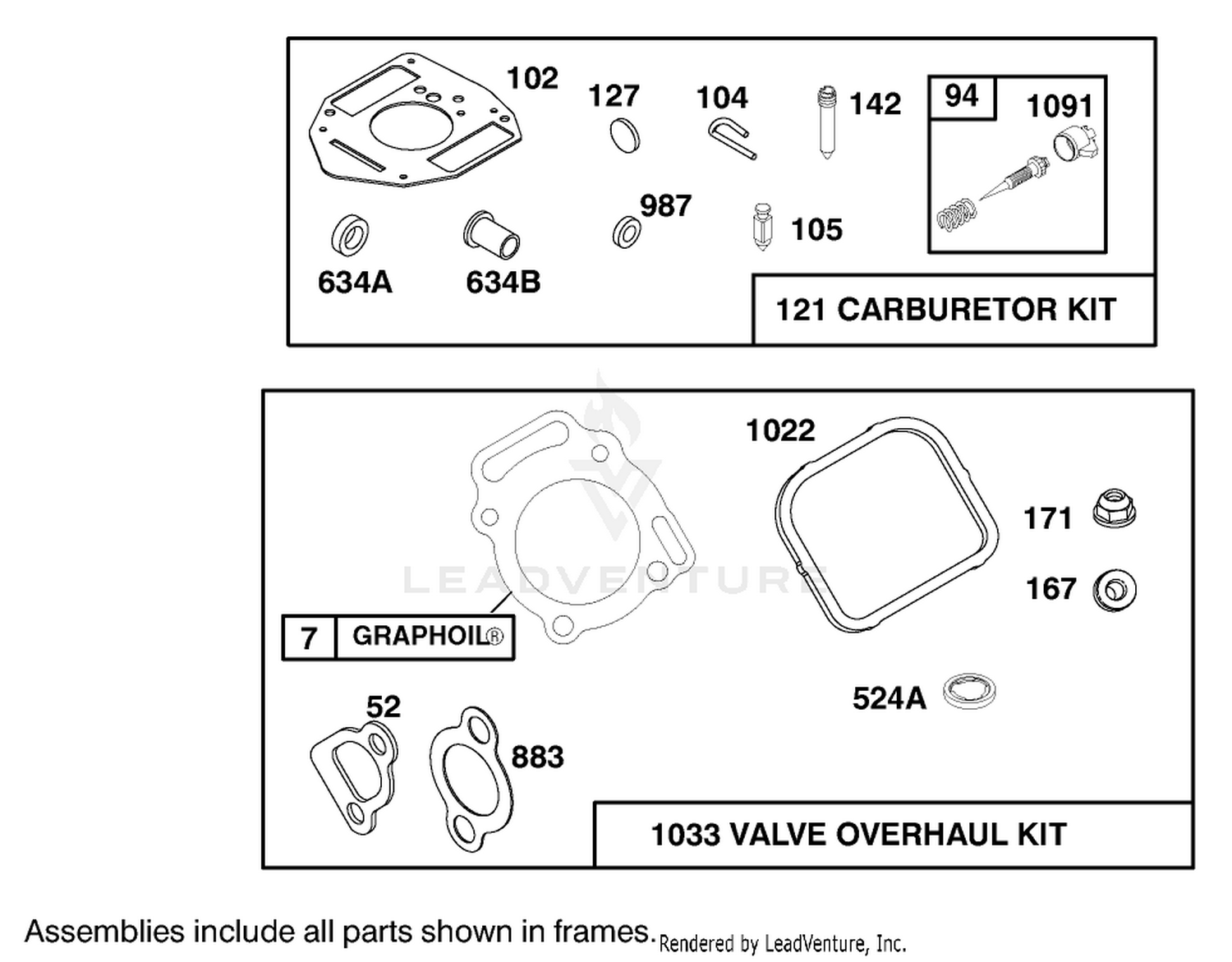 Engine Briggs  Stratton Model 303447-1180-E1 11