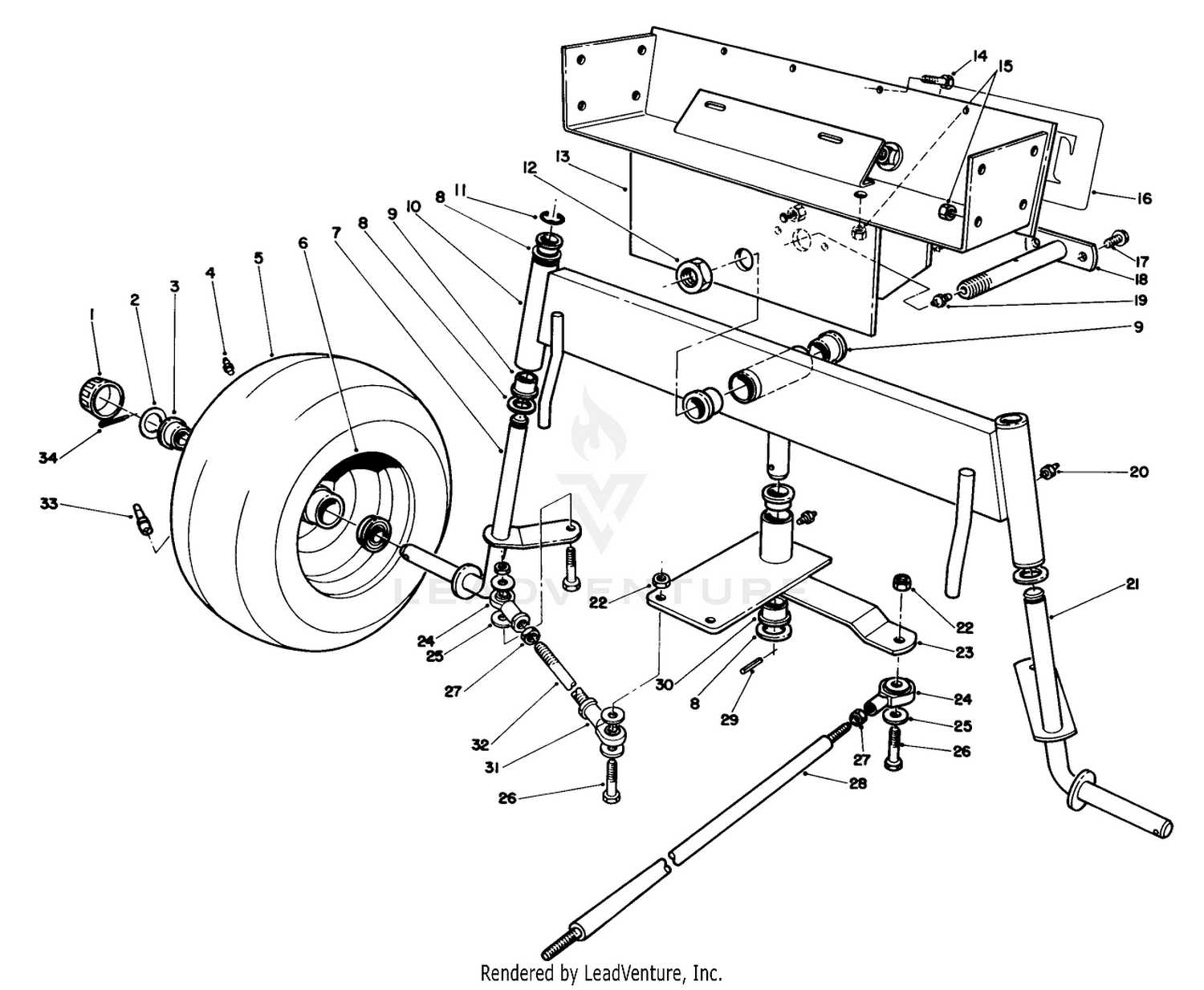 Front Axle Assembly
