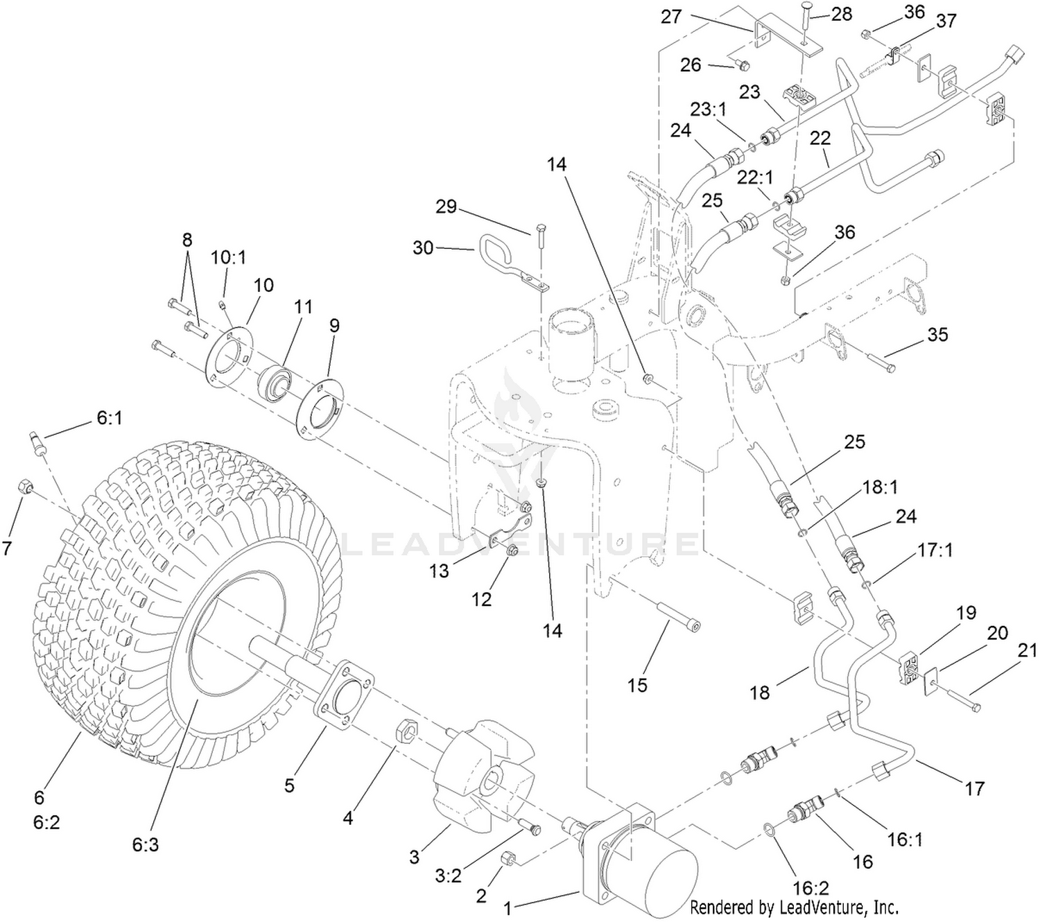 Front Wheel Assembly