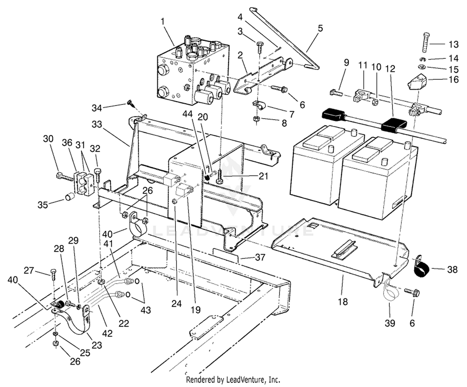 Battery Frame Assembly
