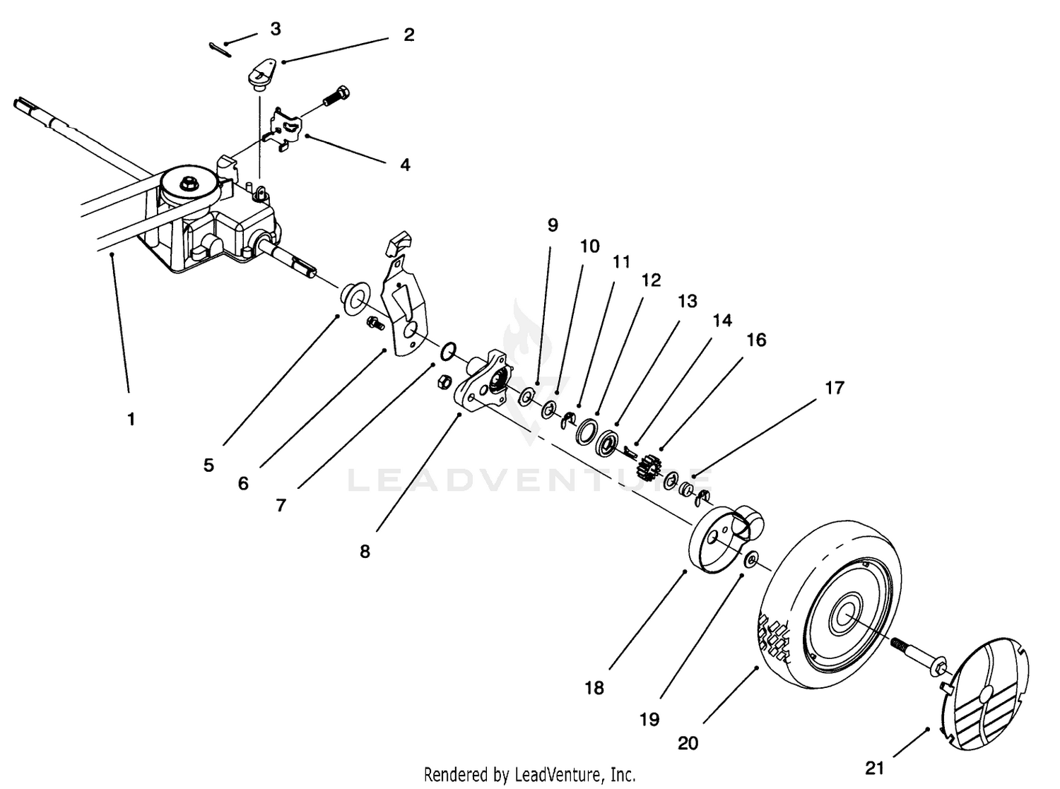 Rear Axle Assembly