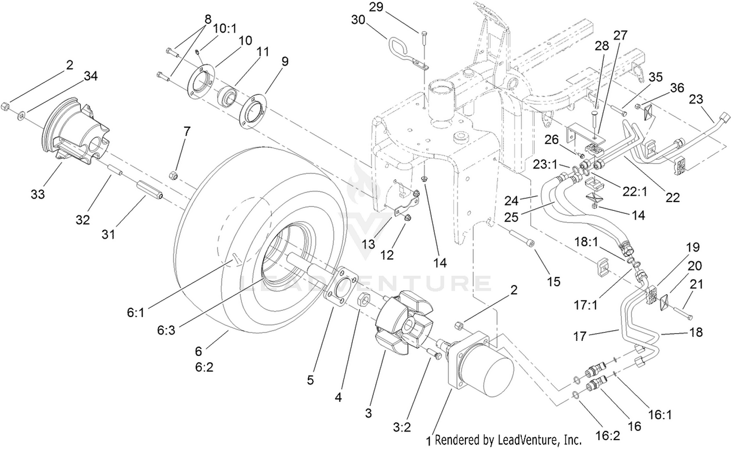 Front Wheel Assembly