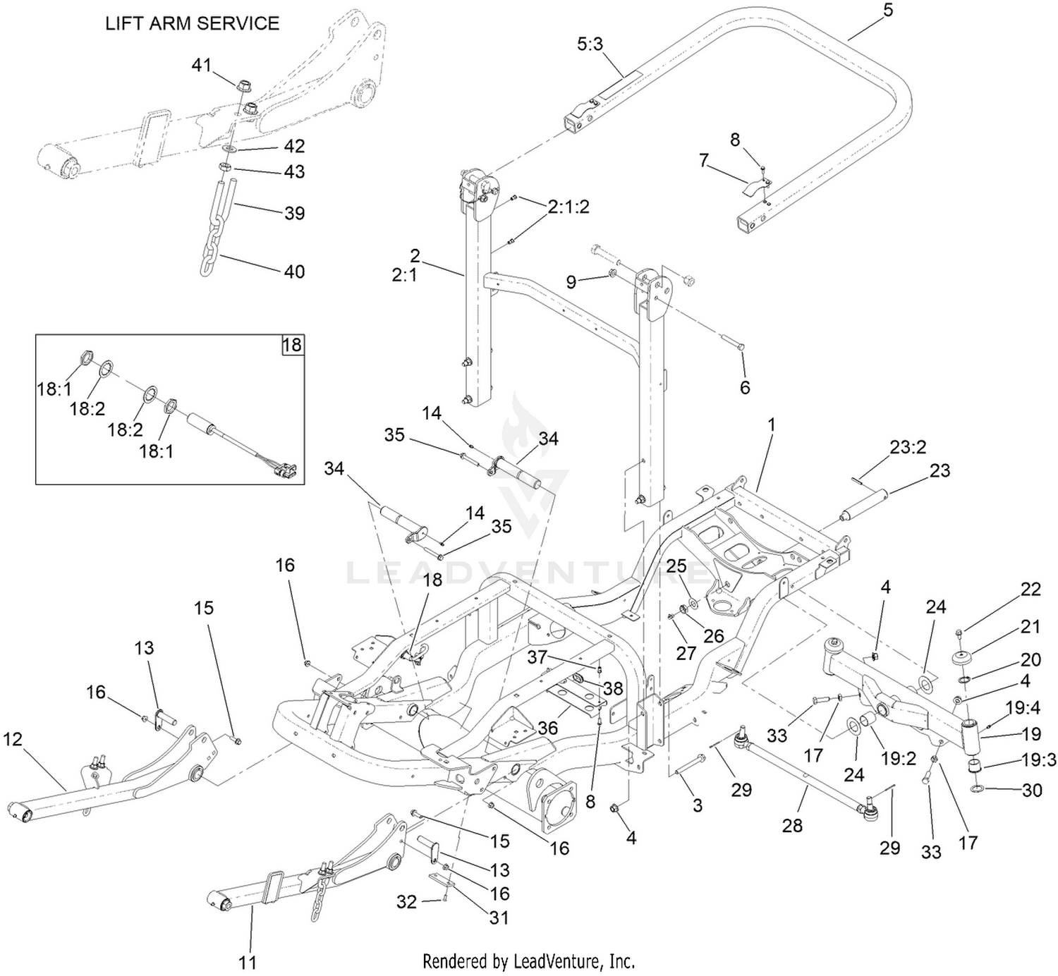 Frame and Roll-Over Protection System Assembly