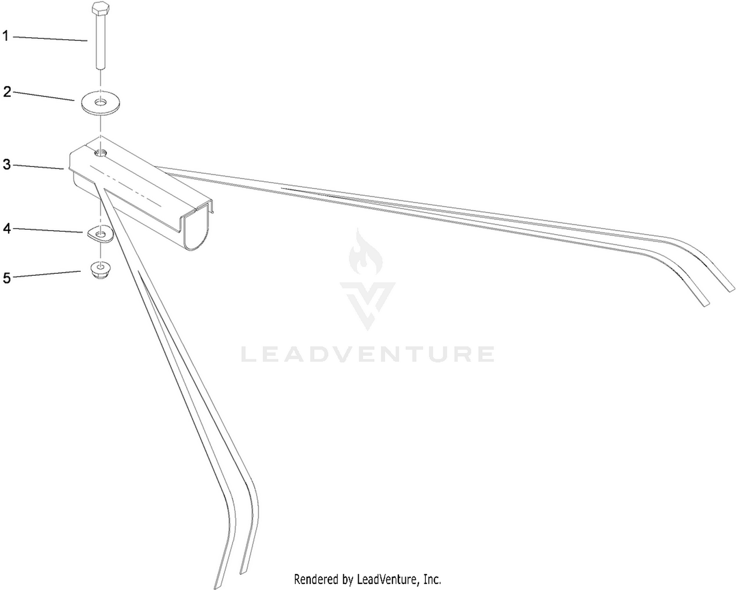 Spring Rake Assembly No. 117-4689